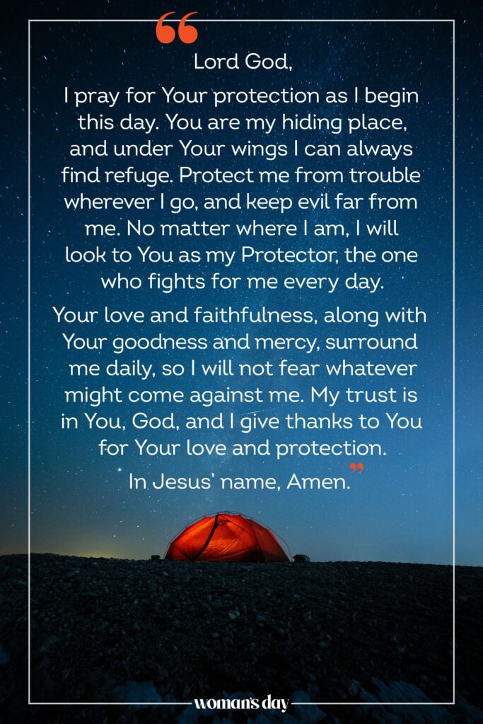 Night Prayer For Protection Against Evil